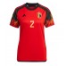 Belgien Toby Alderweireld #2 Hemma matchtröja Dam VM 2022 Kortärmad Billigt